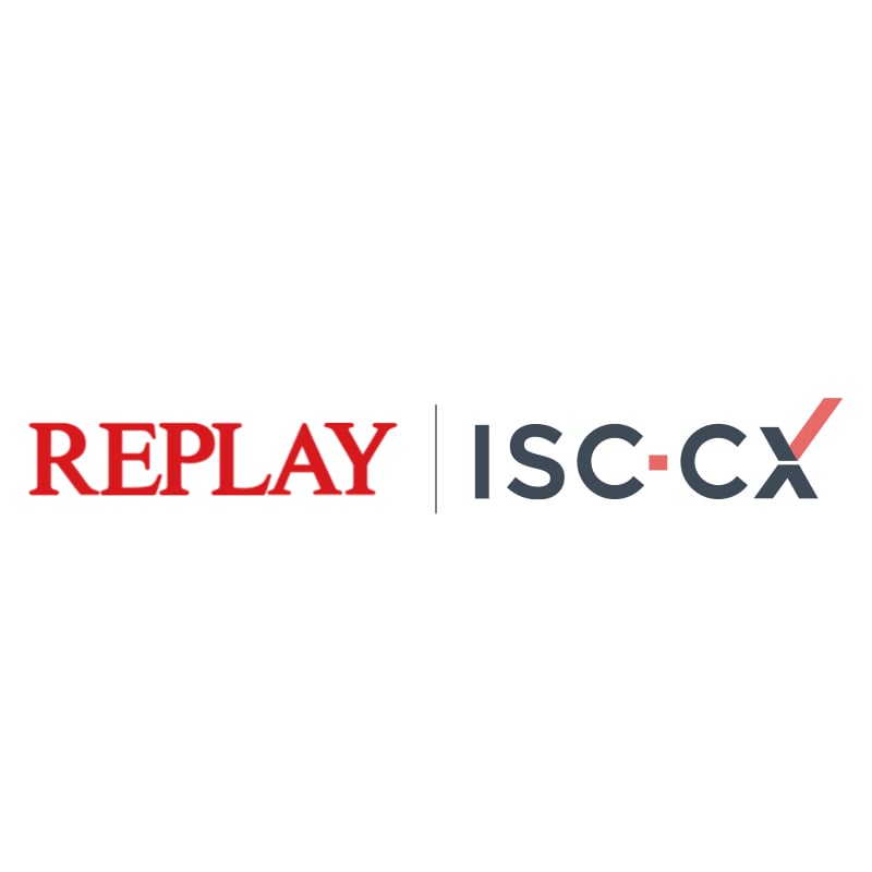 Replay and ISC-CX Logo 