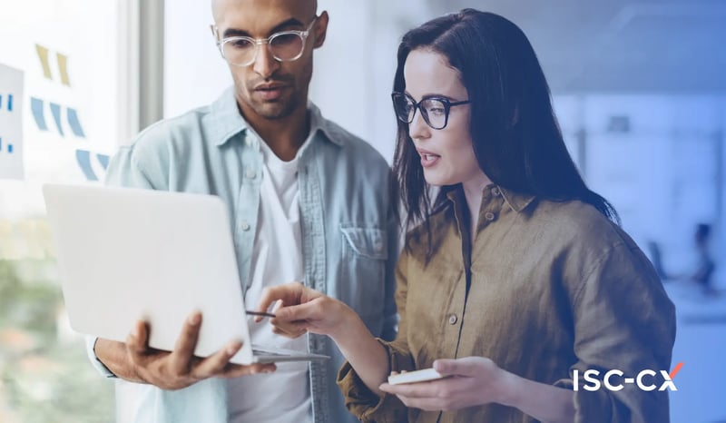 Team analyzing Mystery Shopping data to bridge the gap between brand perception and customer reality – ISC-CX.