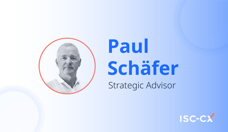Paul Schäfer appointed Strategic Advisor at ISC-CX to drive technological innovation and data-driven customer experience strategies.